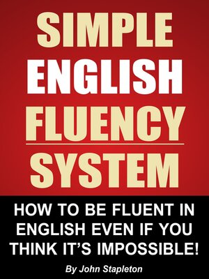 cover image of Simple English Fluency System